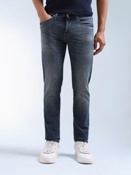 Flying Machine - Fmjen7899 Dk. Blue Mens Jeans