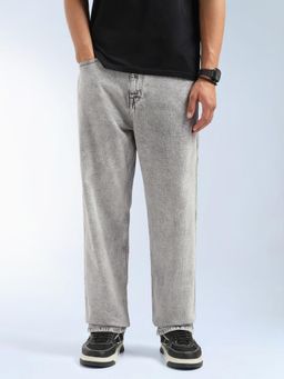 Flying Machine - Cobain Loose Fit Mid Rise Jeans