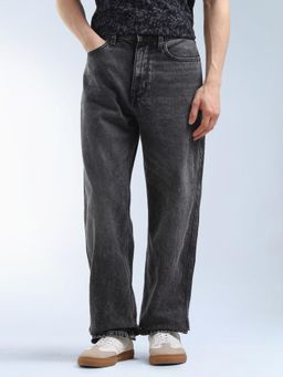 Flying Machine - Whiskered Cobain Loose Fit Jeans