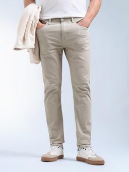 Flying Machine - Mid Rise Slash Slim Fit Jeans