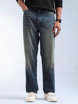 Flying Machine - Cobain 90's Loose Fit Whiskered Jeans