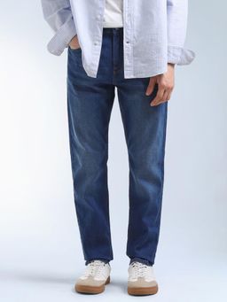 Flying Machine - Whiskered Slash Slim Fit Jeans