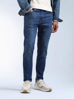 Flying Machine - Mankle Relaxed Fit Whiskered Jeans