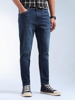 Flying Machine - Mankle Relaxed Fit Whiskered Jeans