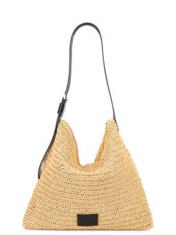 ALLSAINTS - Asha Paper Shoulder Bag Natural