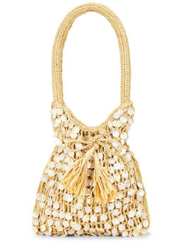 BTB Los Angeles - Santiago Raffia Mini Bag Natural