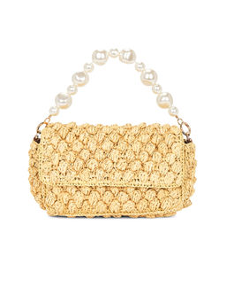 BTB Los Angeles - Leilani Raffia Shoulder Bag Natural