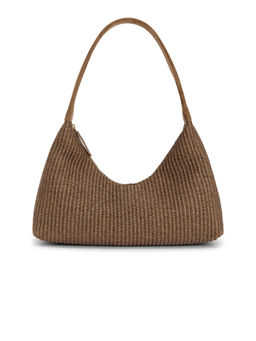 Mansur Gavriel - Candy Raffia Baguette Handbag Green