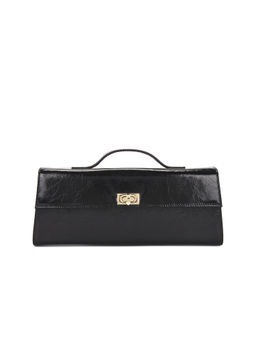 Nakedvice - Phoenix Patent Leather Clutch Black