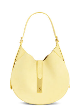 POLO RALPH LAUREN - Suede Small Shoulder Bag Yellow