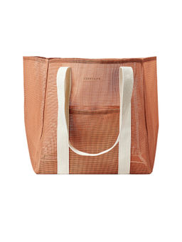 Sunnylife - Breathable Mesh Beach Tote Bag Tierra Clay