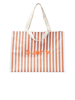 Sunnylife - Carryall Waterproof Tote Bag Tierra Clay Stripe