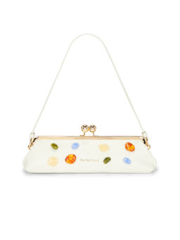 The Wolf Gang - Kai Leather Shoulder Bag Ivory