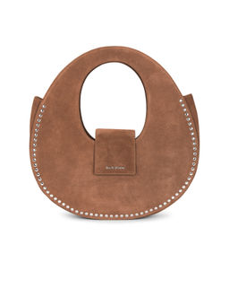The Wolf Gang - Inka Suede Shoulder Bag Chocolate