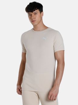 Puma - Evostripe Mens Beige T-shirt