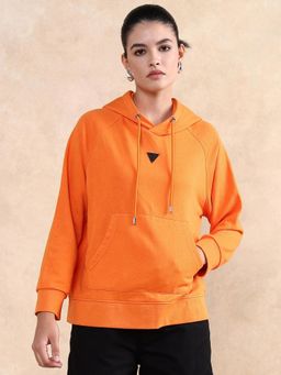 RAREISM - Orange Solid Hoodie