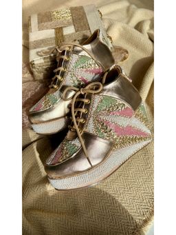 Fuchsia by Aashka Mehta - Rainbow Sneakers