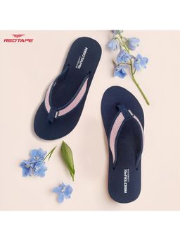 Red Tape - Women's Eva Comfort Flip Flop - Navy Blue