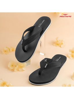 Red Tape - Women's Eva Comfort Flip Flop - Black