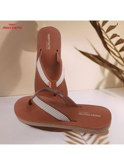 Red Tape - Women's Eva Comfort Flip Flop - Brown