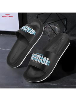 Red Tape - Men's Eva Comfort Sliders - Black