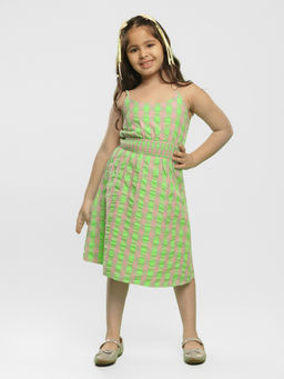 Somersault - Guava Check Dress