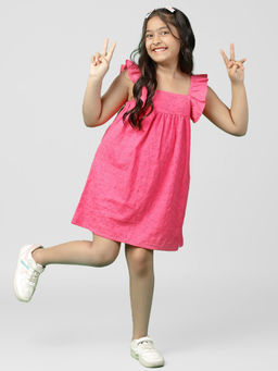 Somersault - Pink Bougainvillea Dress