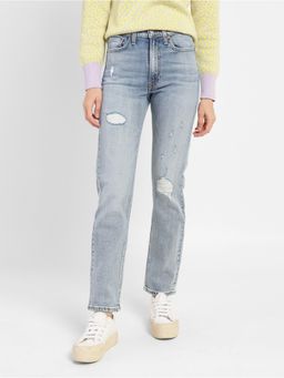 Levi's - Womens Blue Flared Fit Jeans