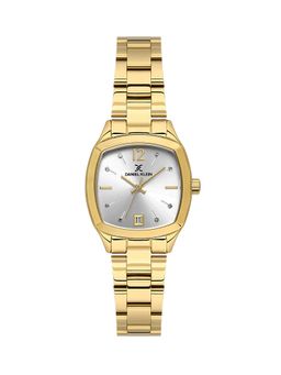 Daniel Klein - Gold IPG Case & Strap Silver Sunray Dial Watch DK.1.13912-4 (M)