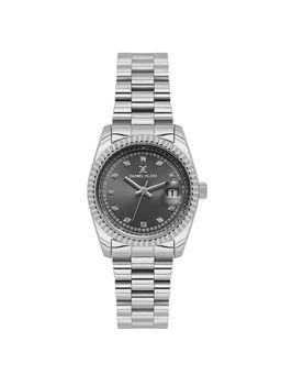 Daniel Klein - IPS Gunmetal Sunray Dial Stone Stainless Steel Watch DK.1.13924-2 (M)