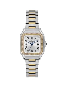 Daniel Klein - Dual-Tone Silver Sunray Dial Stainless Steel Watch DK.1.14040-4 (M)