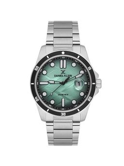 Daniel Klein - Stainless Steel Strap Water Resistant Blue Dial Analog Watch DK.1.14066-4 (M)