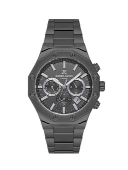 Daniel Klein - Mens Gun Dial Stainless Steel Watch DK.1.14074-5 (M)