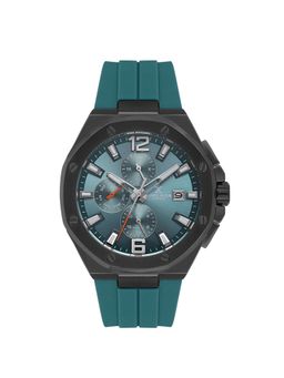 Daniel Klein - Mens Green Dial Silicone Watch DK.1.14092-5 (M)