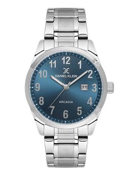 Daniel Klein - Mens Blue Stainless Steel Watch DK.6.14083-5 (M)