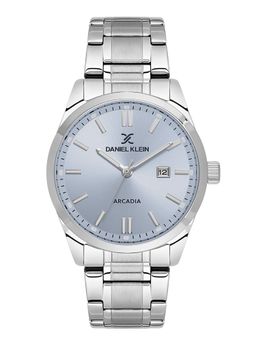 Daniel Klein - Mens Blue Dial Steel Strap Watch DK.6.14085-5 (M)