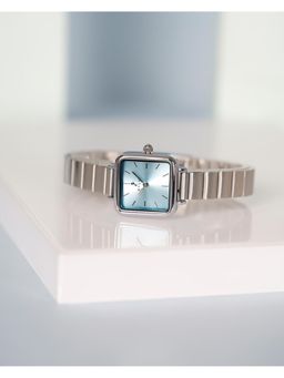 Sylvi - TIMEORA Blue Square Sial Luxury Stainless Steel Watch (M)