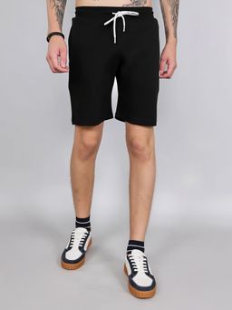 Rock.it - Men Black Regular Fit Solid Shorts