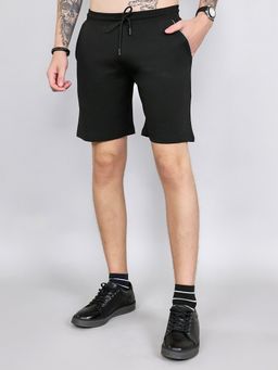 Rock.it - Men Black Regular Fit Solid Shorts