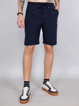 Monte Carlo - Men Blue Regular Fit Solid Short