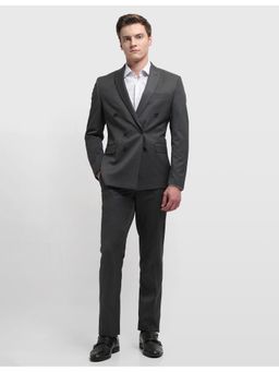 Arrow - Men Heathered Body Tailored Fit Blazer with Pant