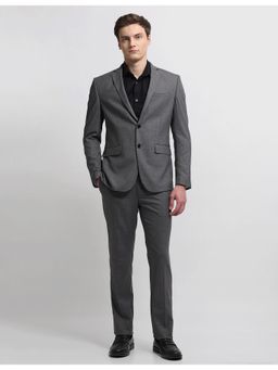 Arrow - Men Body Tailored Fit Heathered Blazer with Pant