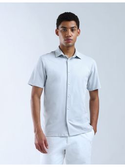 Flying Machine - Men Regular Fit Solid White Shirt