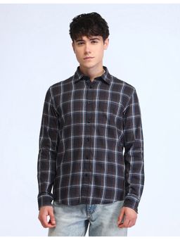 Flying Machine - Men Slim Fit Blue Shirt