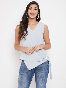 CAMLA - Grey Solid Top