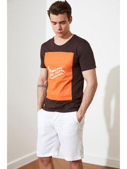Trendyol - Man Brown T-Shirt