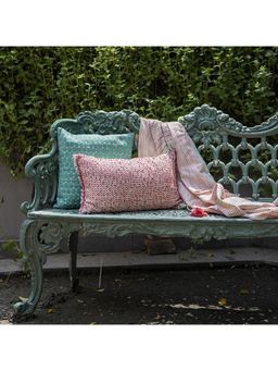 ONSETHOMES - Swirl Cushion Cover Green (16X16)