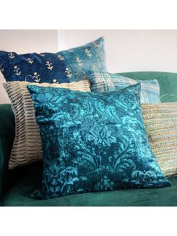 ONSETHOMES - Regal Cushion Cover Blue 24 X 24