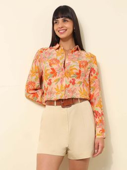 U.S. POLO ASSN. - Multi-Color Regular Printed Shirt