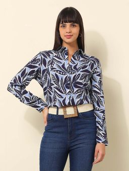 U.S. POLO ASSN. - Concealed Placket Printed Shirt